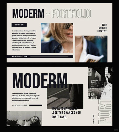 1016 A PPT template that is perfect for brand albums - whaledesign
