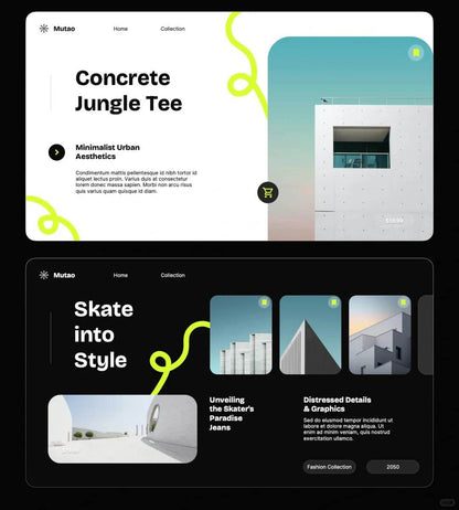 1017 Netizens said that they would release another set of advanced fluorescent green color matching PPT! - whaledesign