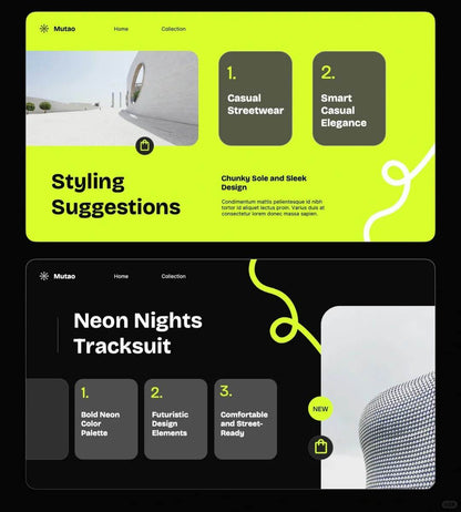 1017 Netizens said that they would release another set of advanced fluorescent green color matching PPT! - whaledesign
