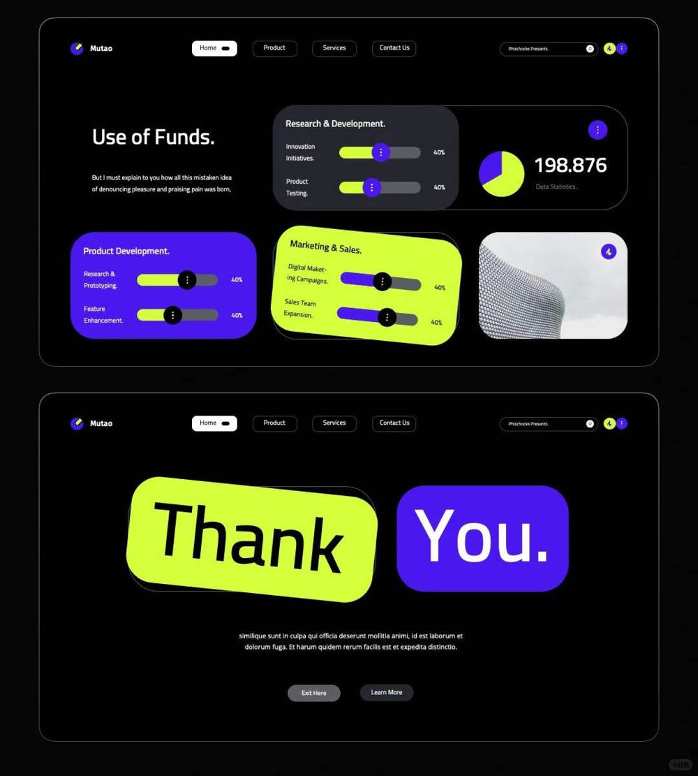 1018 Apple's Bento Box style for PPT design - whaledesign