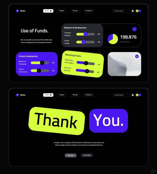 1018 Apple's Bento Box style for PPT design - whaledesign