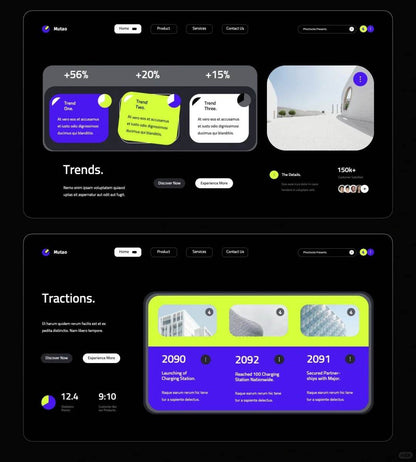 1018 Apple's Bento Box style for PPT design - whaledesign
