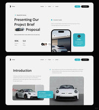 1022 Simple and clean blue and white color scheme PPT - whaledesign