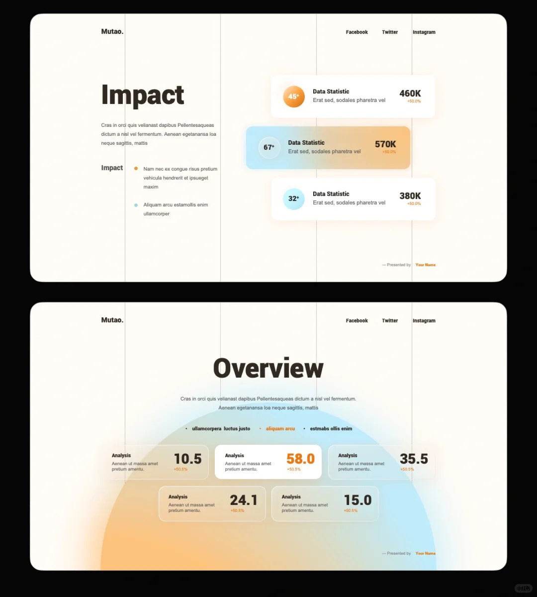 1028 My colleague praised my PPT template for its hazy beauty. - whaledesign