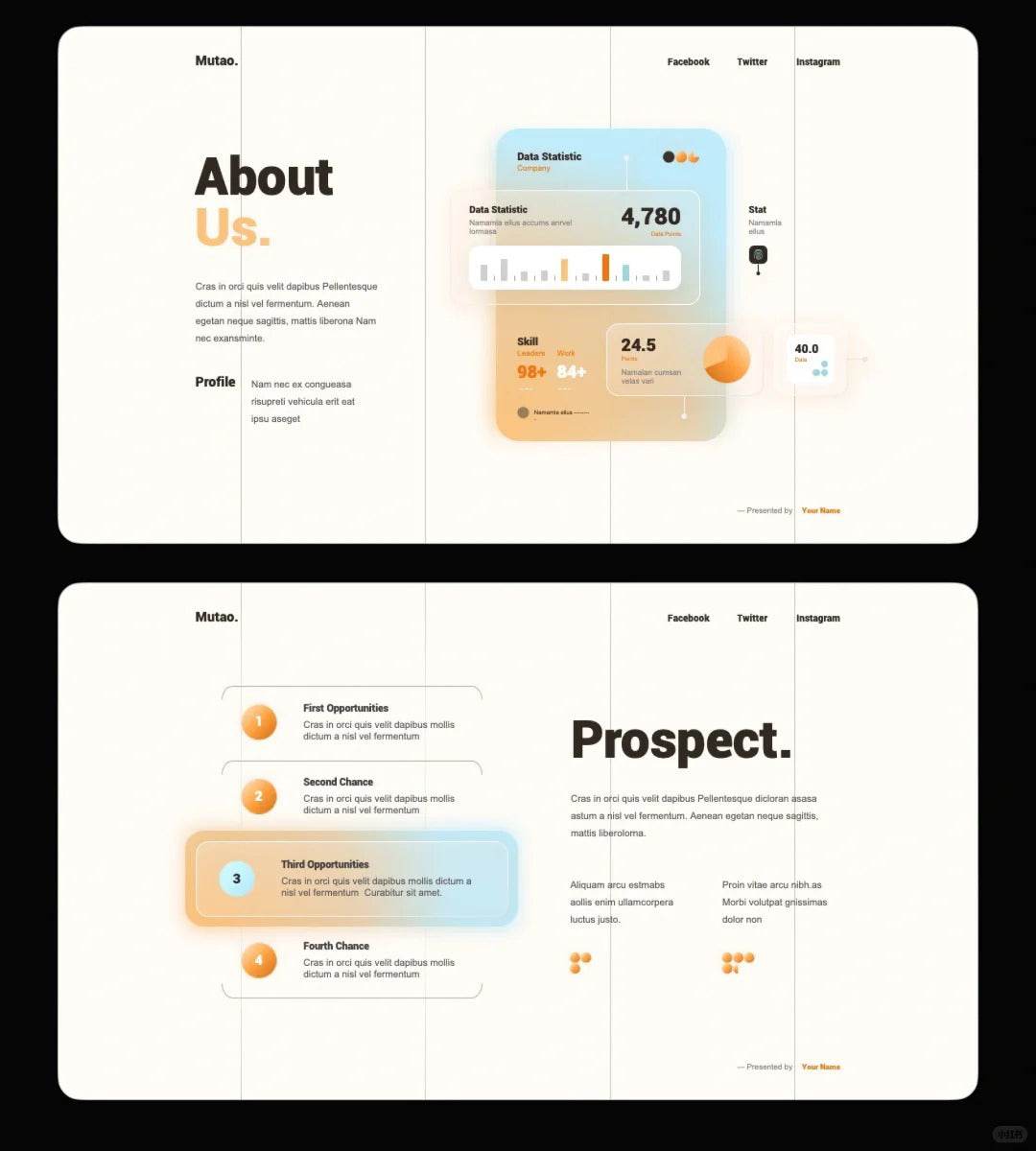 1028 My colleague praised my PPT template for its hazy beauty. - whaledesign