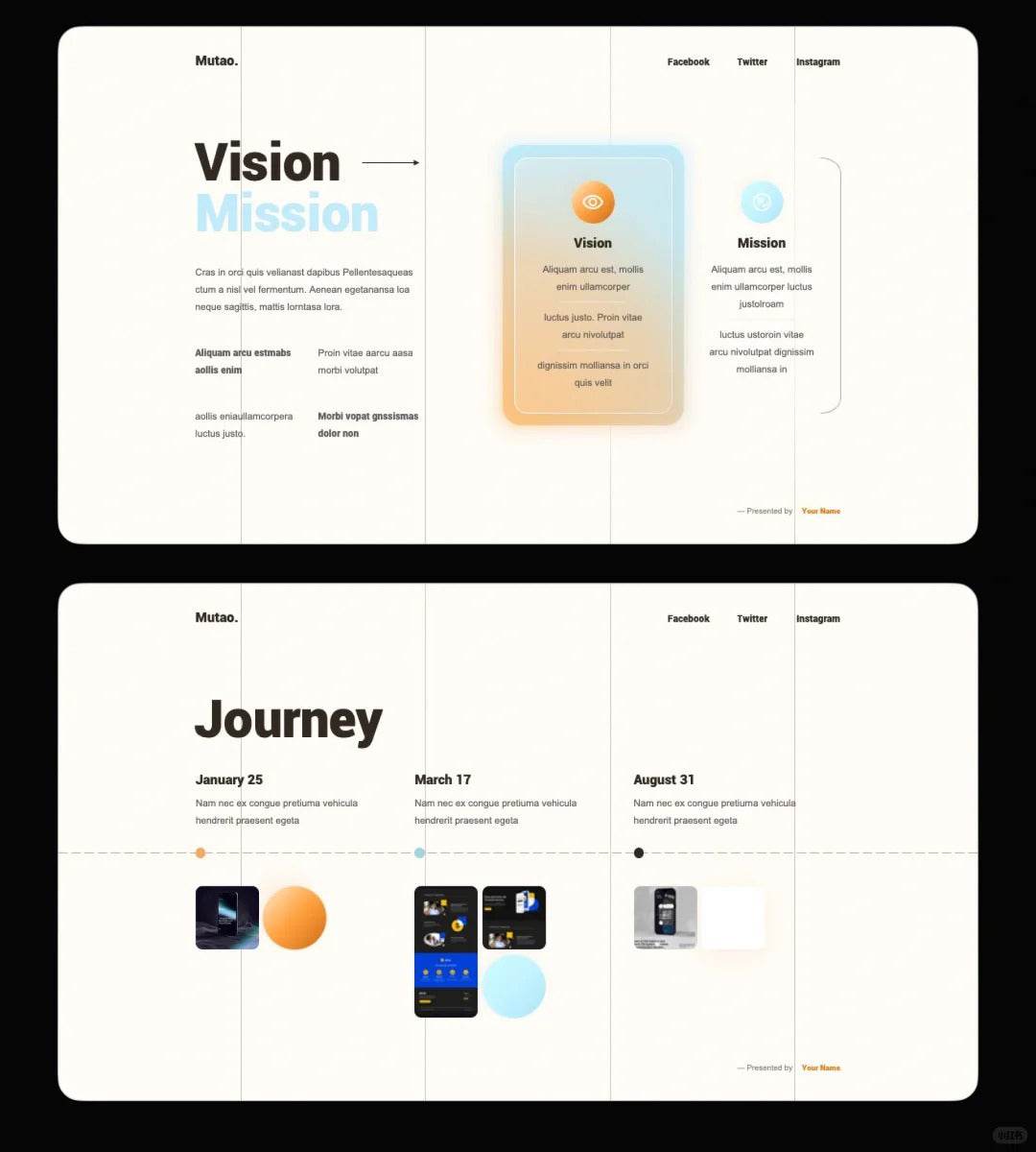 1028 My colleague praised my PPT template for its hazy beauty. - whaledesign