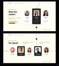 1032 High-level visual guide line PPT template - whaledesign