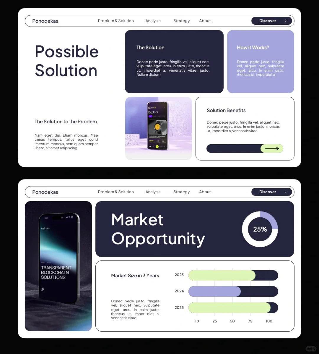 1039 Modular PPT template - whaledesign