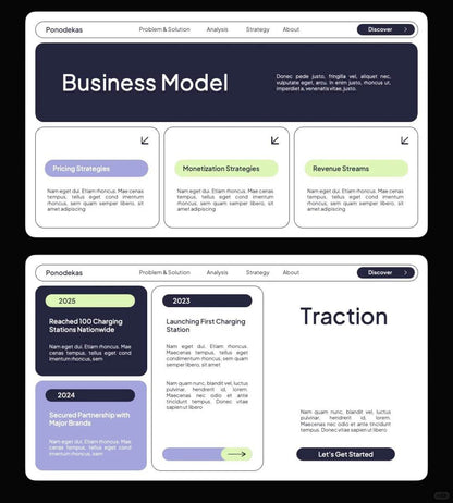 1039 Modular PPT template - whaledesign