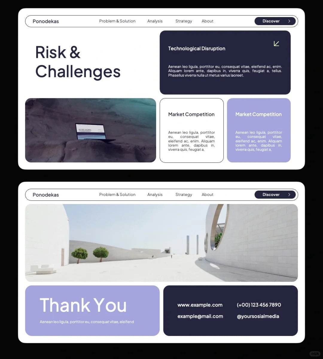 1039 Modular PPT template - whaledesign