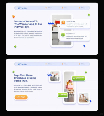 1040 Colorful cartoon style PPT template - whaledesign