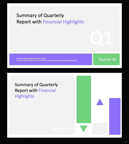 1044 My colleagues praised my quarterly summary PPT for being so clean. - whaledesign