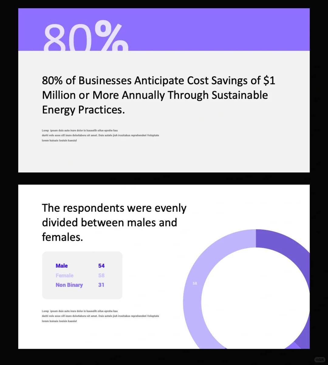 1044 My colleagues praised my quarterly summary PPT for being so clean. - whaledesign