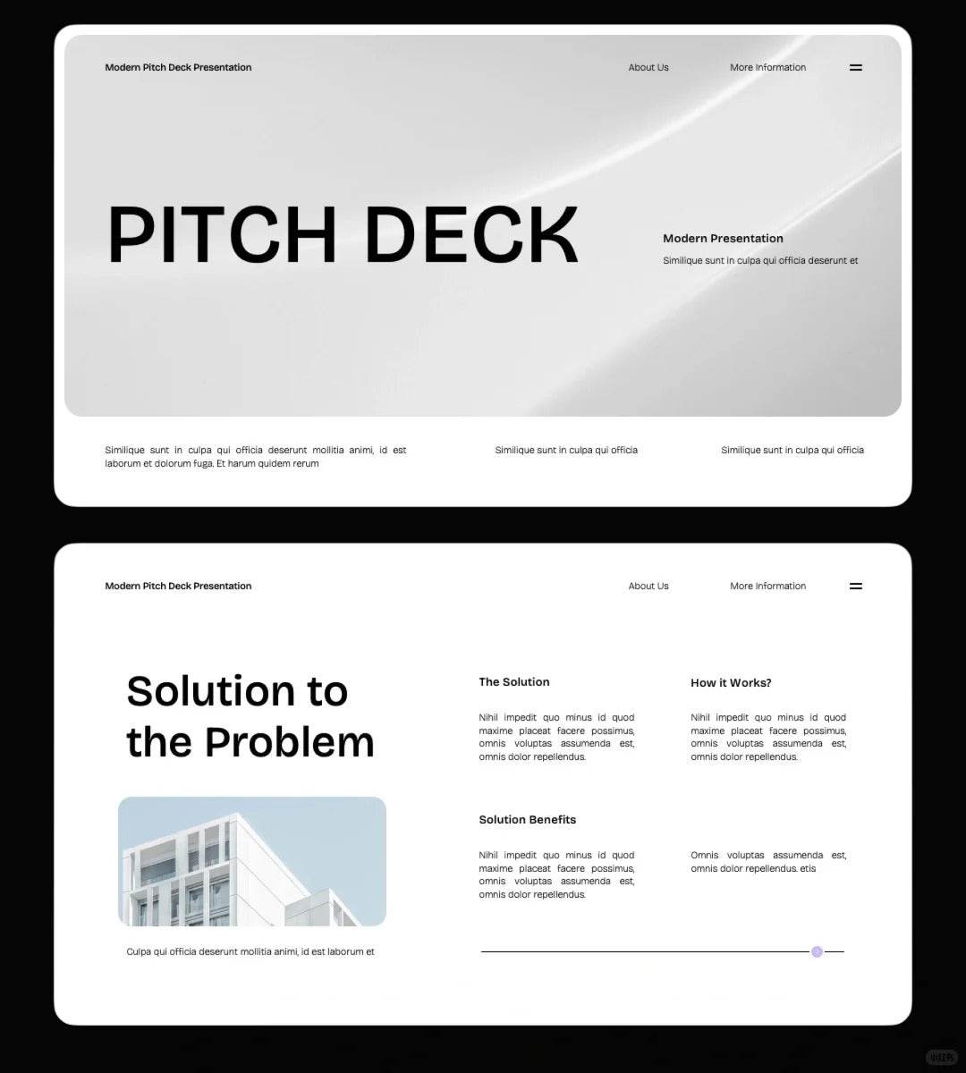 1045 Simple and readable PPT template - whaledesign