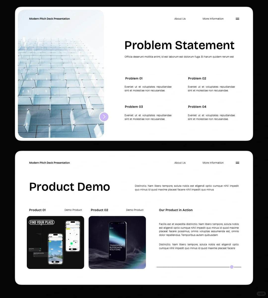 1045 Simple and readable PPT template - whaledesign