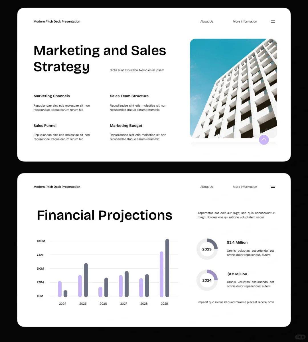 1045 Simple and readable PPT template - whaledesign
