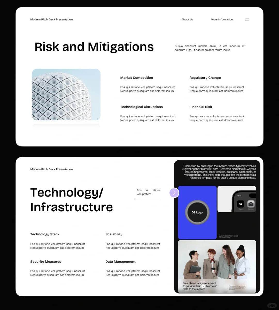 1045 Simple and readable PPT template - whaledesign