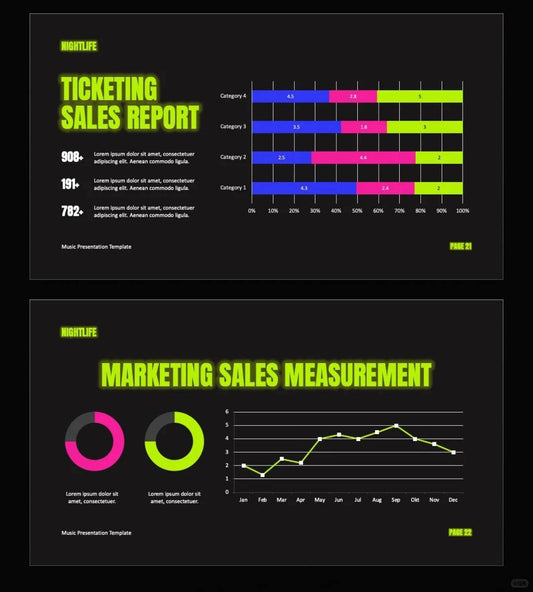 1046 Rock style PPT template - whaledesign
