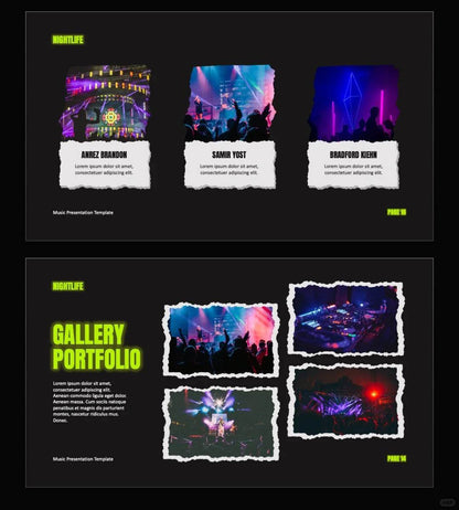1046 Rock style PPT template - whaledesign
