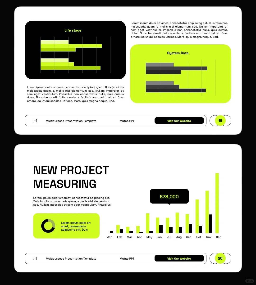 1047 Multi-image PPT template suitable for product display - whaledesign