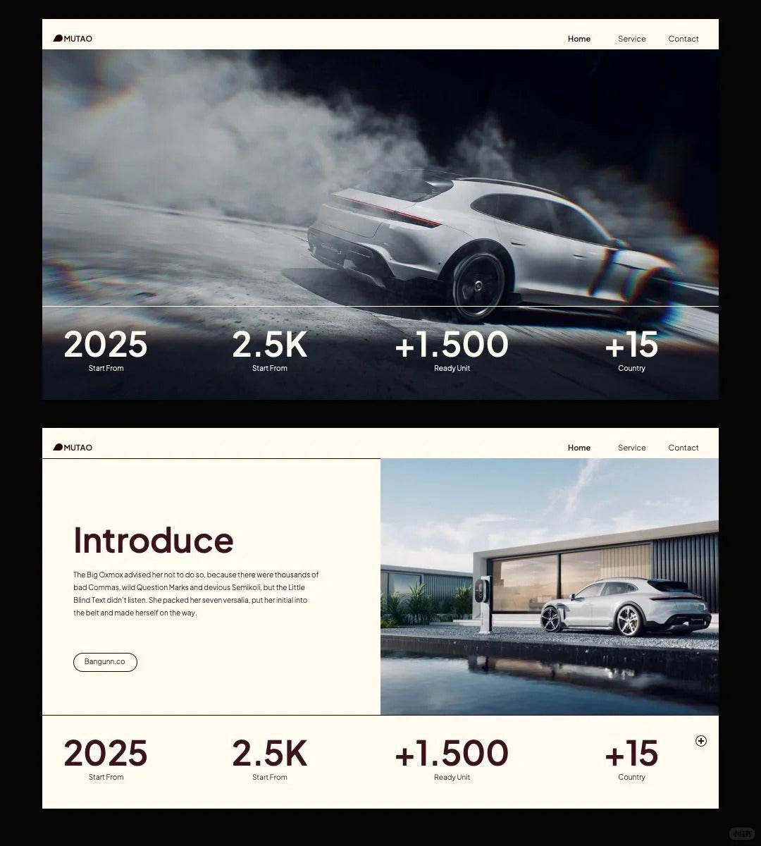 1049 Minimalist style PPT template - whaledesign