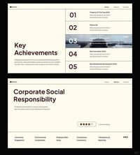 1049 Minimalist style PPT template - whaledesign