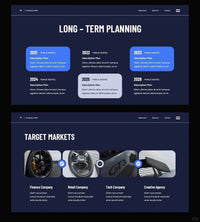 1050 Business simple style PPT template - whaledesign