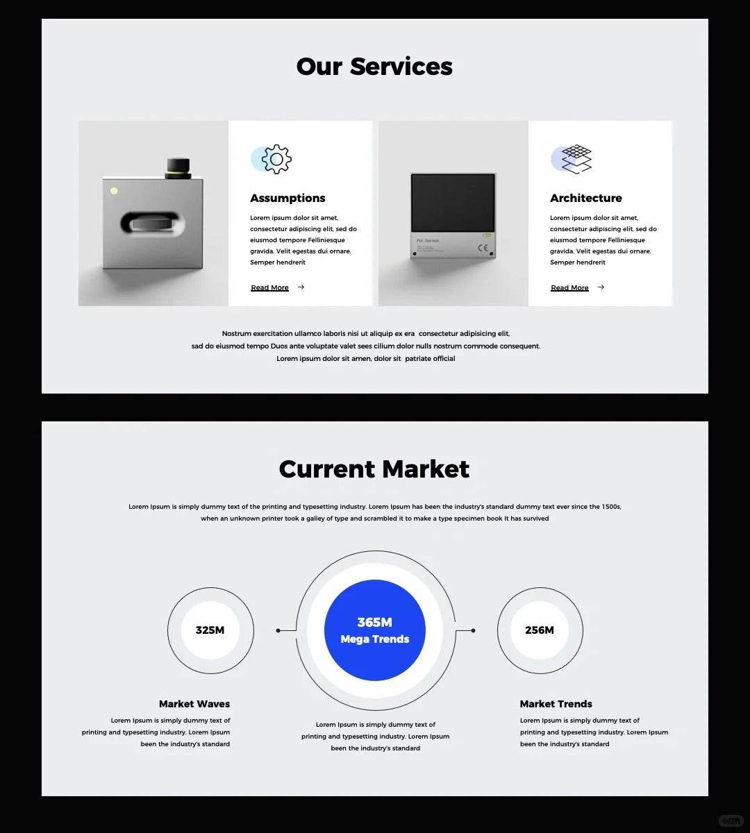 1051 Blue Simple Keynote PPT Template - whaledesign
