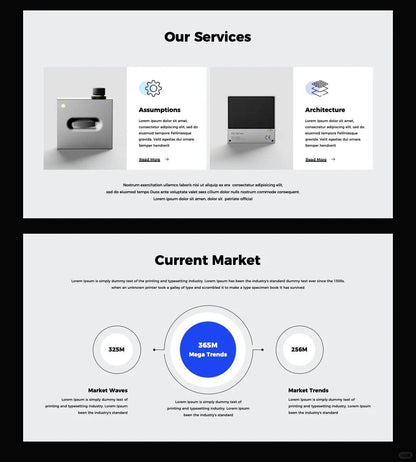 1051 Blue Simple Keynote PPT Template - whaledesign