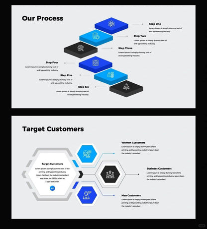 1051 Blue Simple Keynote PPT Template - whaledesign