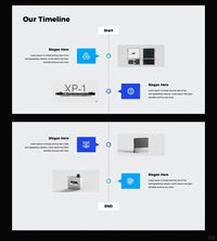 1051 Blue Simple Keynote PPT Template - whaledesign