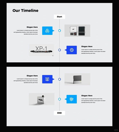 1051 Blue Simple Keynote PPT Template - whaledesign