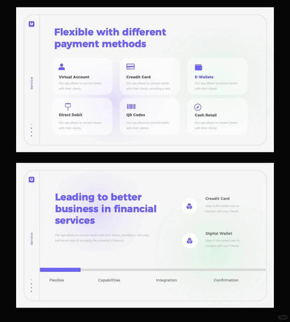 1054 Purple small fresh PPT template - whaledesign