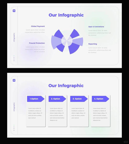 1054 Purple small fresh PPT template - whaledesign