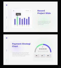 1054 Purple small fresh PPT template - whaledesign