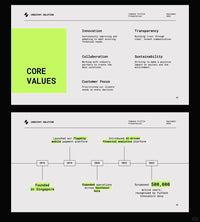 1058 Green high-end PPT & Keynote template - whaledesign
