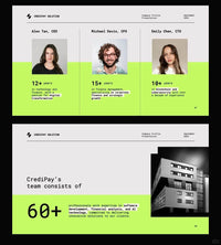 1058 Green high-end PPT & Keynote template - whaledesign