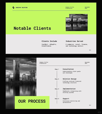 1058 Green high-end PPT & Keynote template - whaledesign