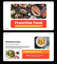 1064 High-end orange and red color Keynote PPT template - whaledesign