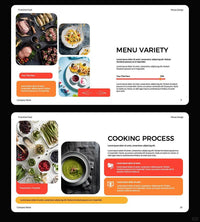 1064 High-end orange and red color Keynote PPT template - whaledesign