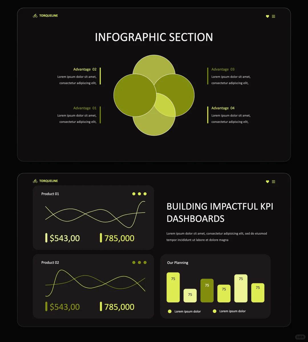 1067 This design trick makes PPT instantly have a sense of design - whaledesign