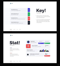 1070 Left and right columns + card thinking, PPT plays new tricks - whaledesign