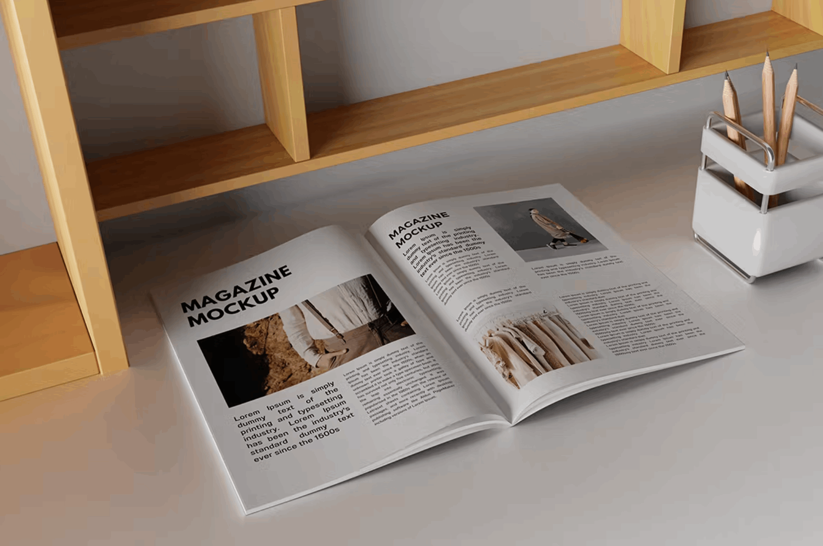 115Magazine Mockup