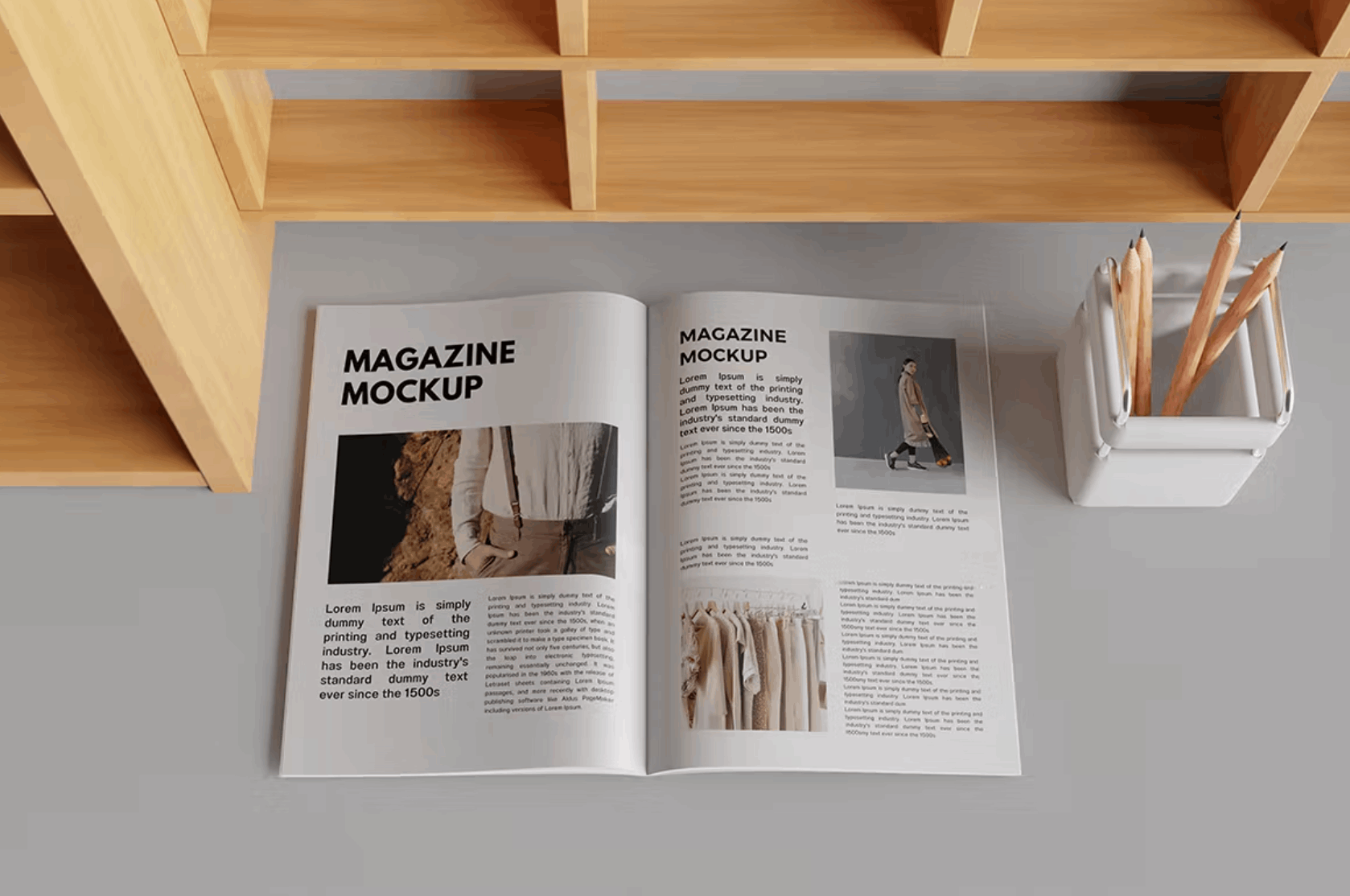 115Magazine Mockup