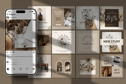 116Branding Instagram Post Mockups - whaledesign