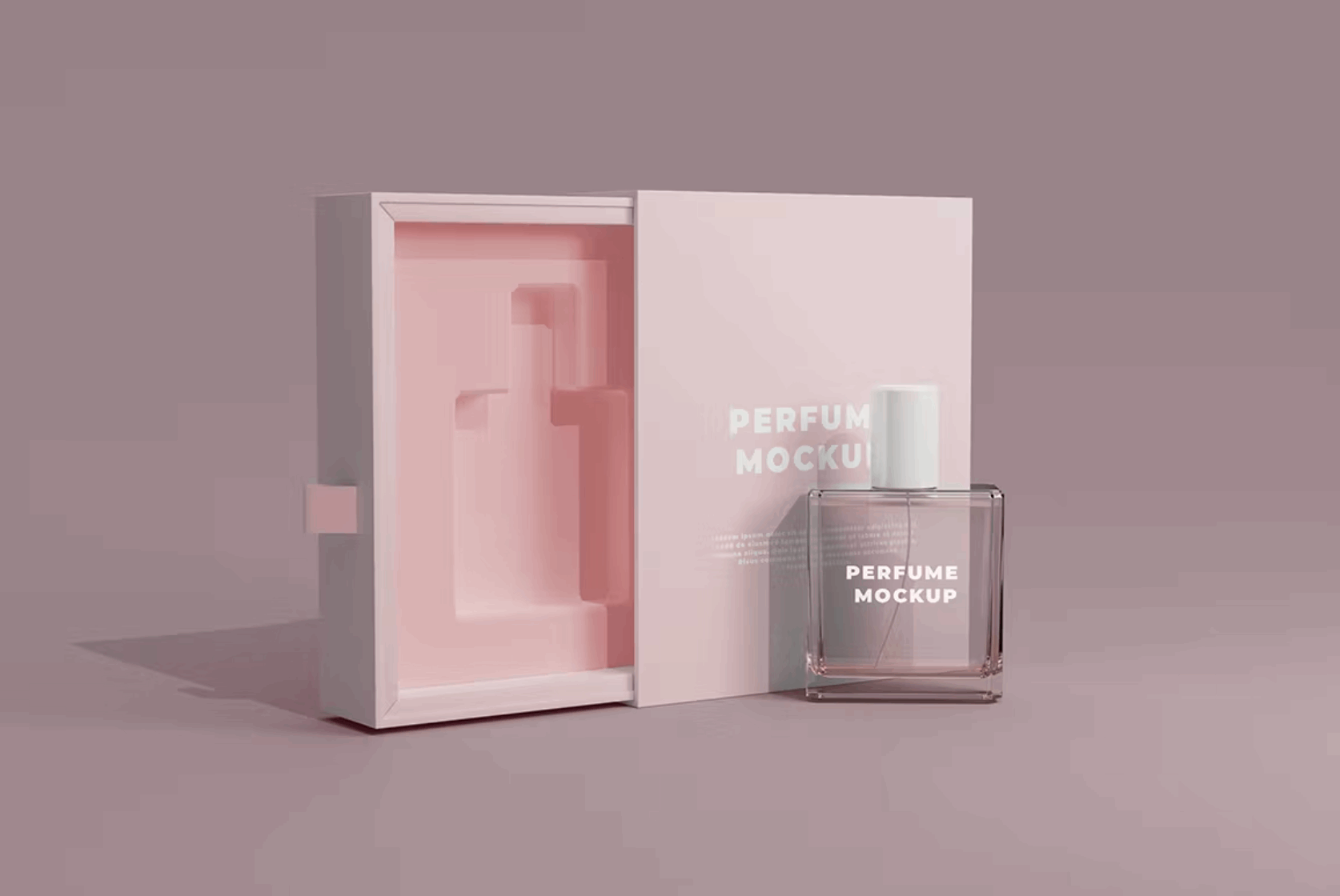 119Perfume Packaging Mockup