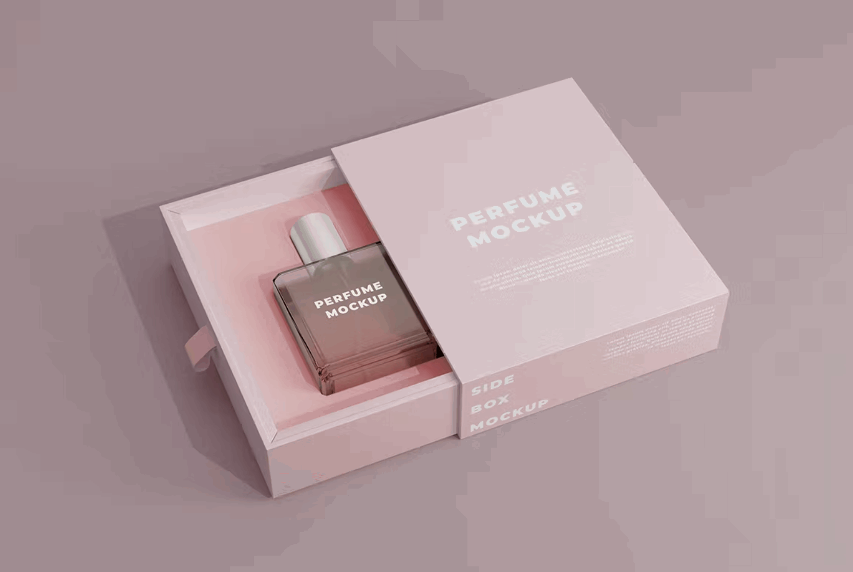 119Perfume Packaging Mockup