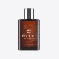 120Amber Perfume Bottle Mockup - whaledesign
