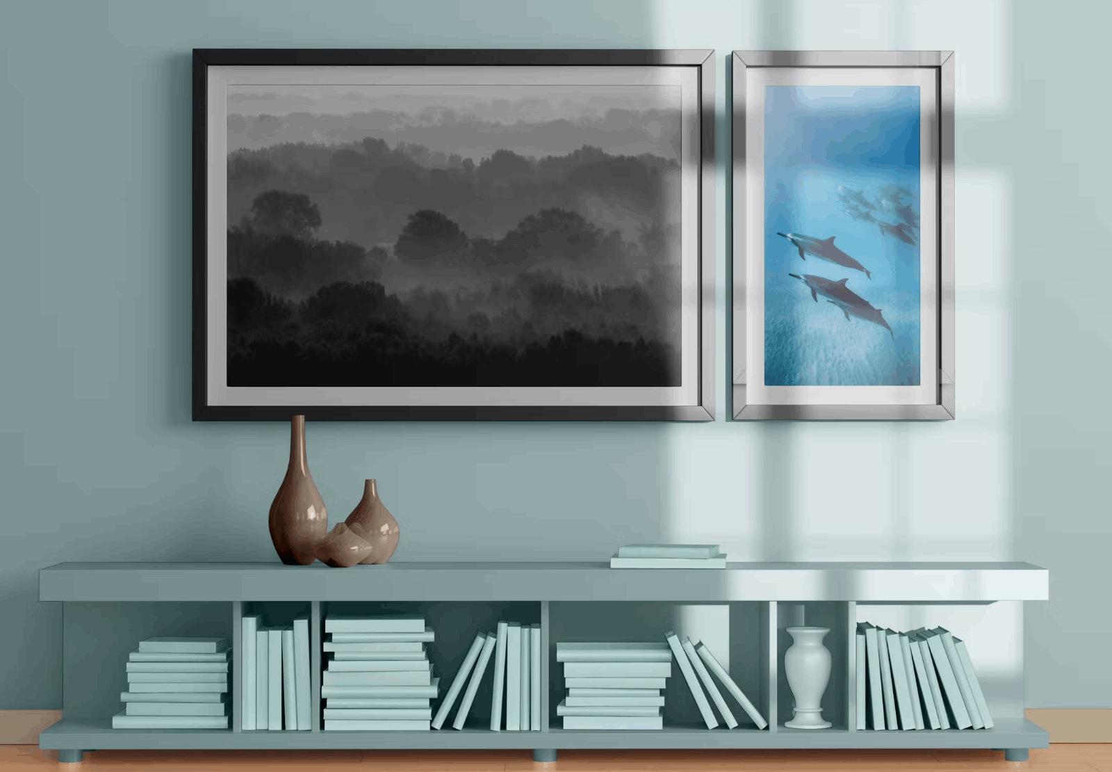 103Set of 2 Poster in Room Mockup