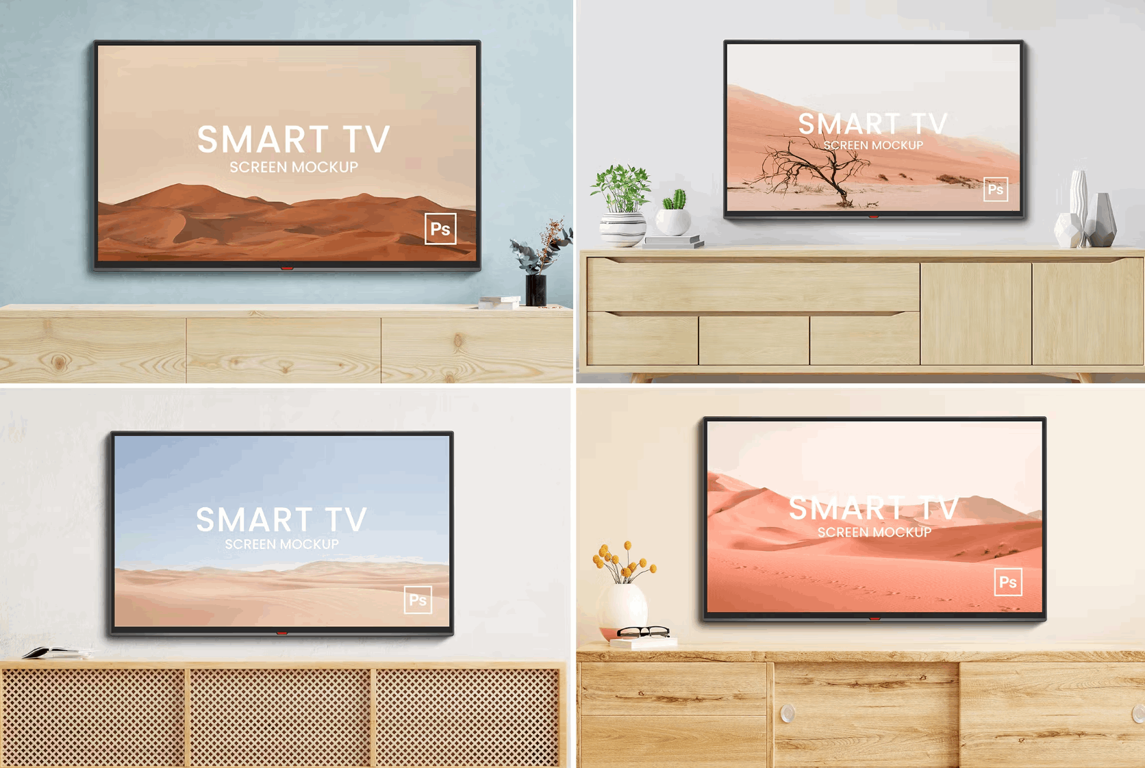 112Minimalist Tv Mockup